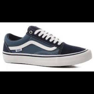 NWT Navy Vans (Old Skool Pro). Size 6.0 in Women’s